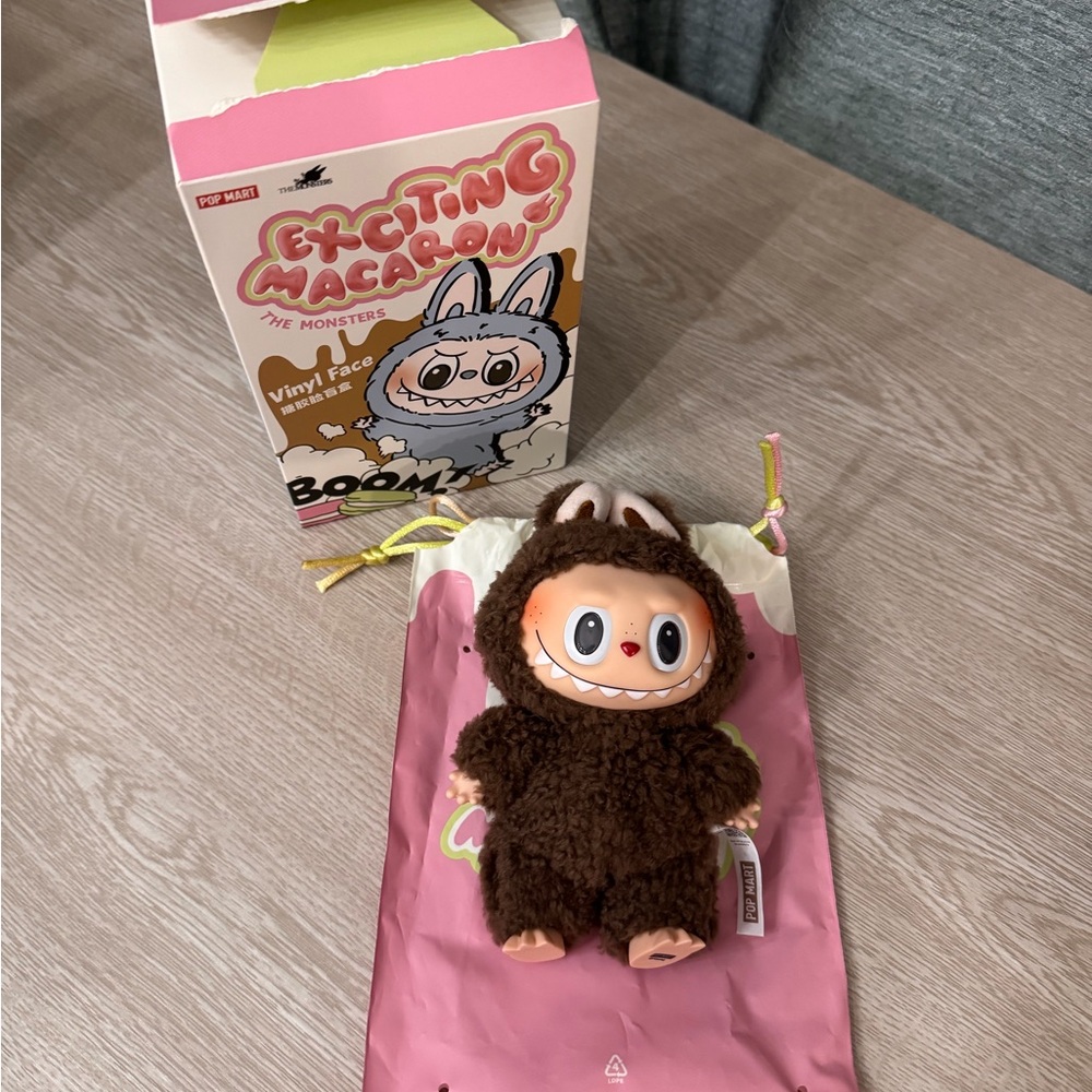 Exciting Macaron Labubu - Secret - Chestnut